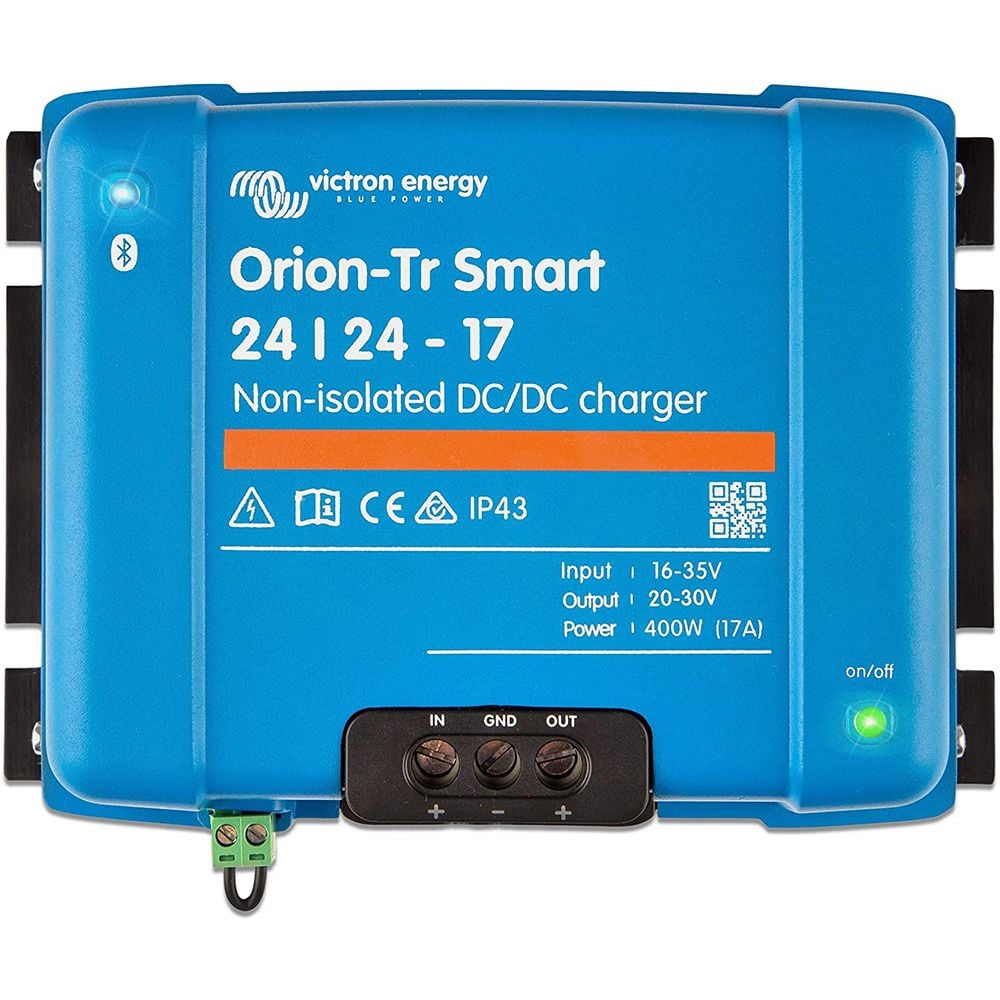Victron Orion-Tr Smart 24/24-17A (400W) DC-DC Ladegerät - nicht isoliert - ORI242440140 Victron Orion-Tr Smart 24/24-17A (400W) DC-DC Ladegerät - nicht isoliert - ORI242440140