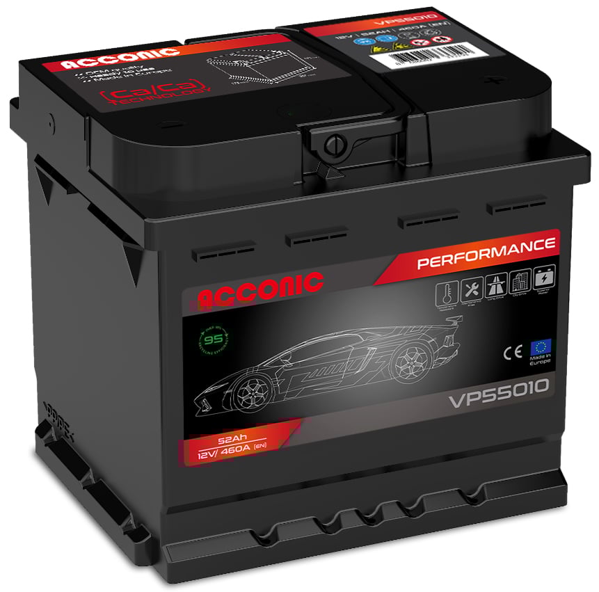 ACCONIC VP55010 Performance 52Ah Autobatterie 552 400 047