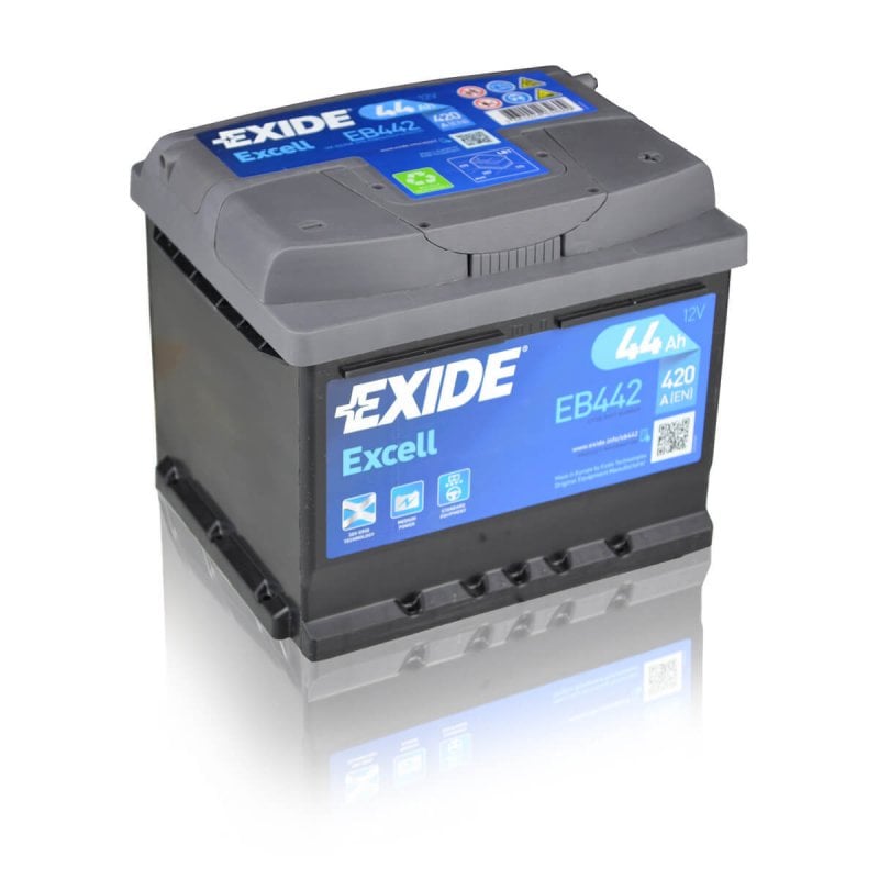 Exide EB442 Excell 44Ah car battery 544 402 044