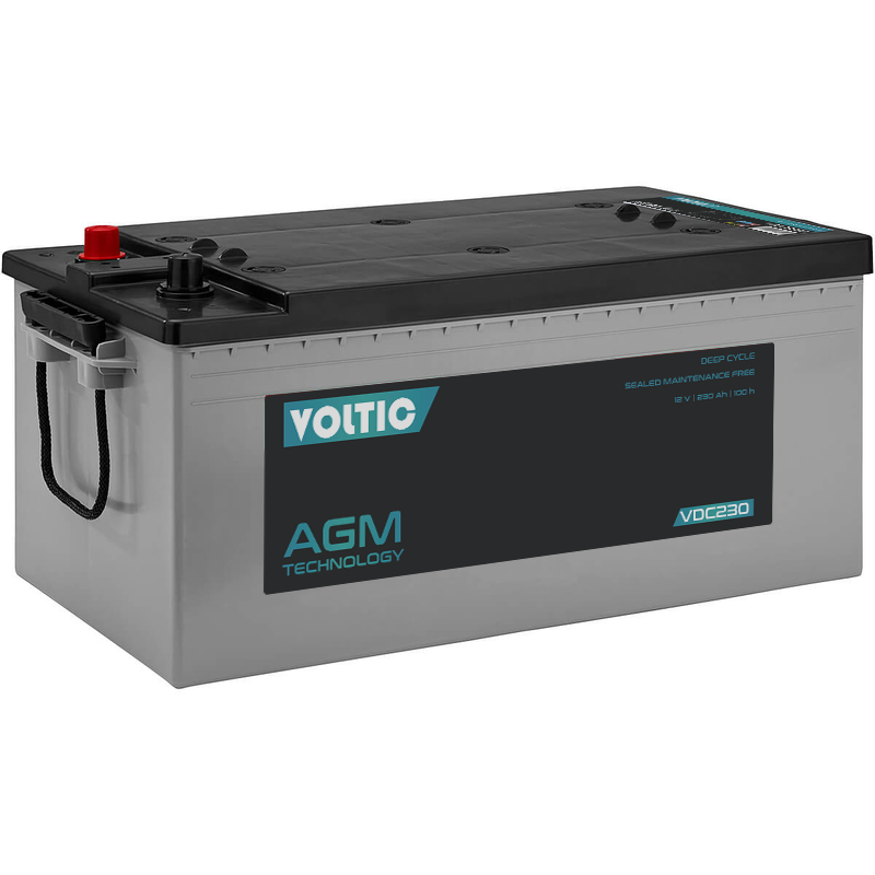 voltic-vdc-230-agm-versorgungsbatterie-230ah VOLTIC VDC230 Deep Cycle AGM 230Ah Batterie