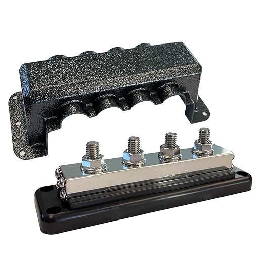 Victron Busbars + Cover 600A 4P Sammelschiene VBB160040010 (Umsatzsteuerbefreit) Victron Busbars + Cover 600A 4P Sammelschiene VBB160040010 (Umsatzsteuerbefreit)