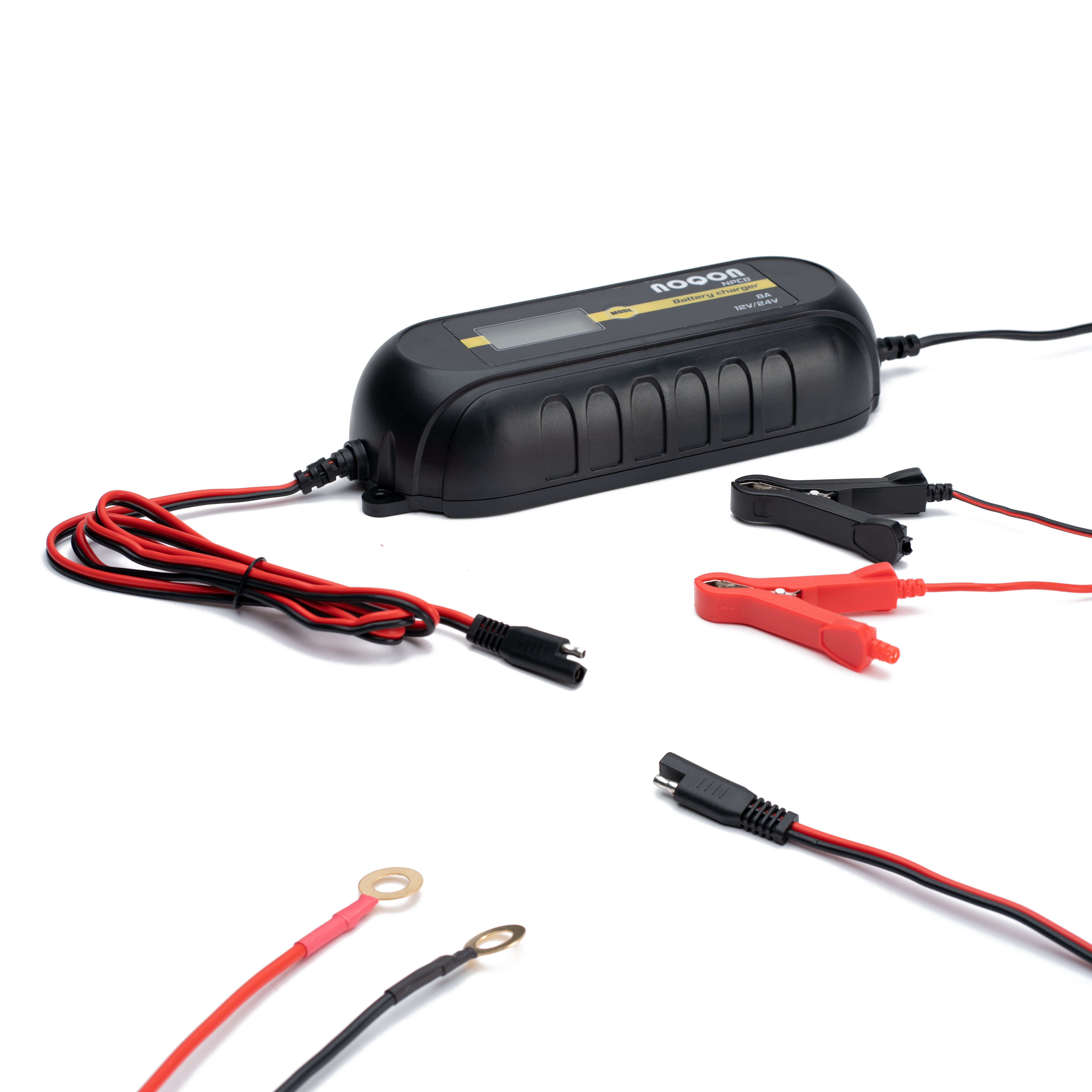 Noqon-NPC8-Batterieladegeraet-8A-12V-24V-1 Noqon NPC8 Batterieladegerät 8A 12V/24V