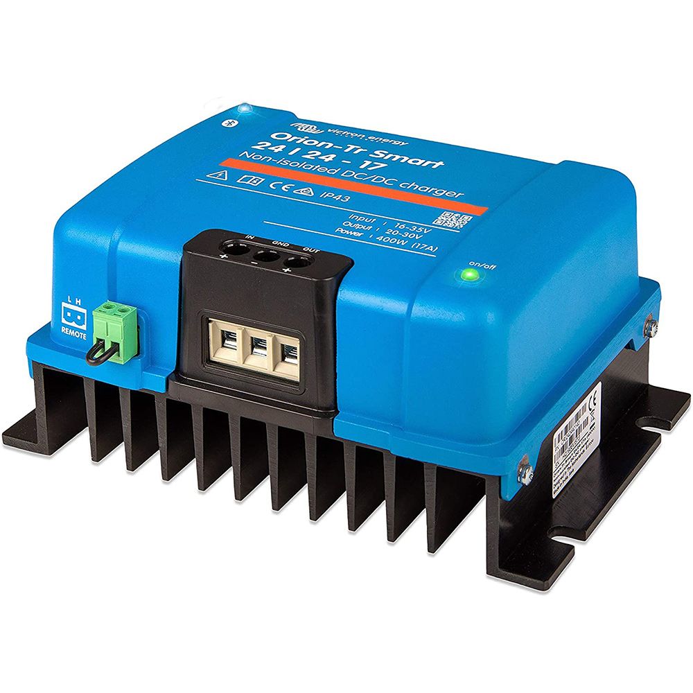 Victron Orion-Tr Smart 24/24-17A (400W) DC-DC Ladegerät - nicht isoliert - ORI242440140 Victron Orion-Tr Smart 24/24-17A (400W) DC-DC Ladegerät - nicht isoliert - ORI242440140