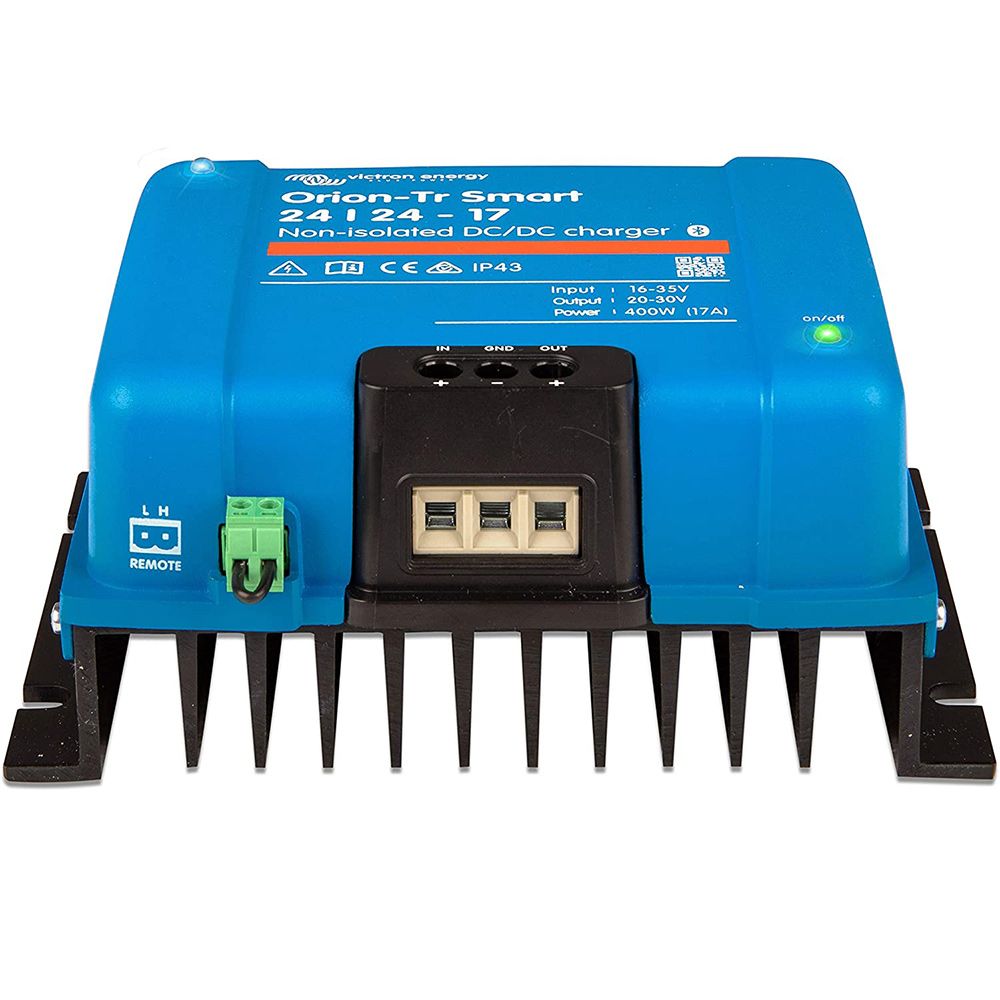 Victron Orion-Tr Smart 24/24-17A (400W) DC-DC Ladegerät - nicht isoliert - ORI242440140 Victron Orion-Tr Smart 24/24-17A (400W) DC-DC Ladegerät - nicht isoliert - ORI242440140
