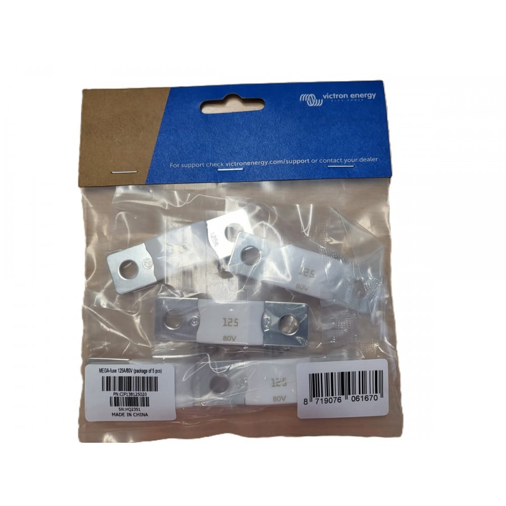 Victron Energy MEGA-Sicherung 100A/80V (5er Set) Victron Energy MEGA-Sicherung 100A/80V (5er Set)