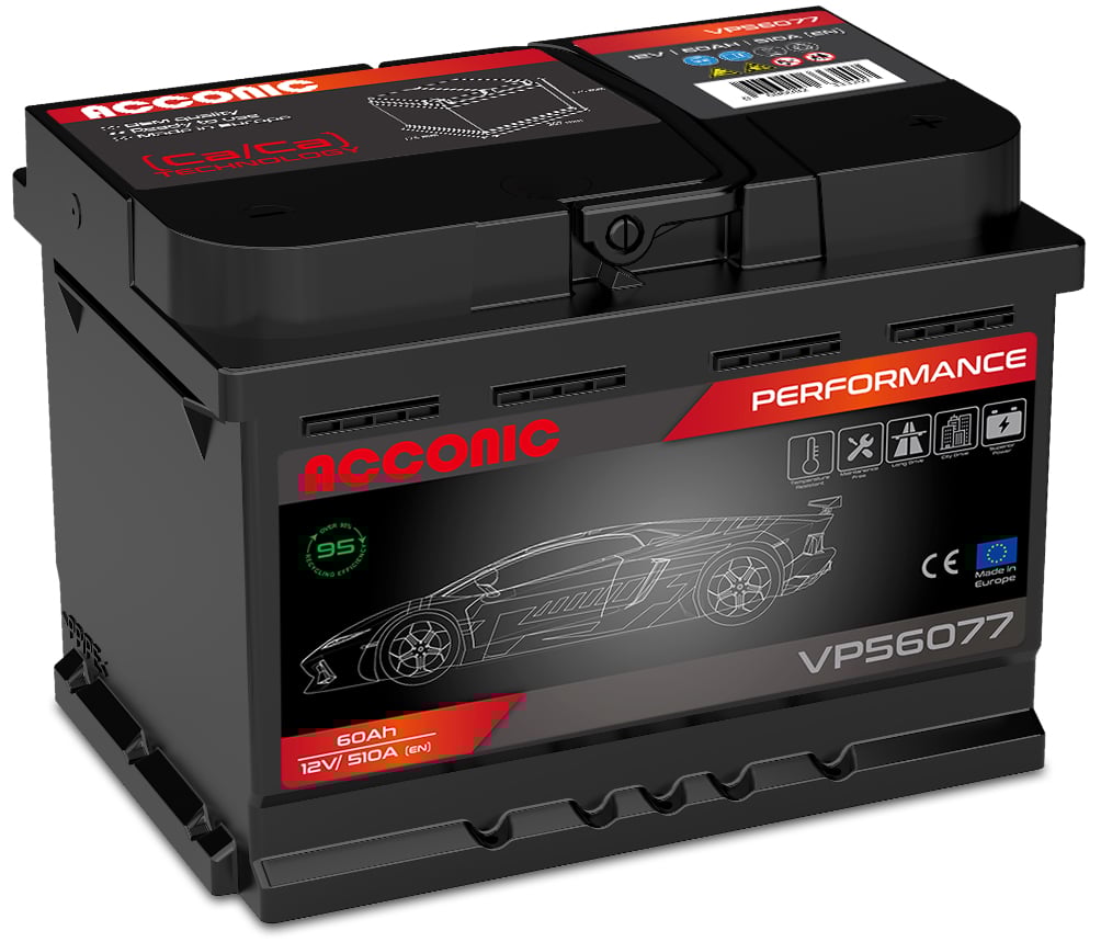 ACCONIC VP56077 Performance 60Ah Autobatterie 560 409 054