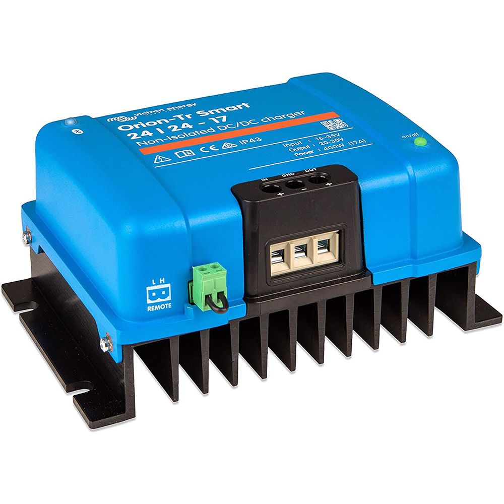 Victron Orion-Tr Smart 24/24-17A (400W) DC-DC Ladegerät - nicht isoliert - ORI242440140 Victron Orion-Tr Smart 24/24-17A (400W) DC-DC Ladegerät - nicht isoliert - ORI242440140