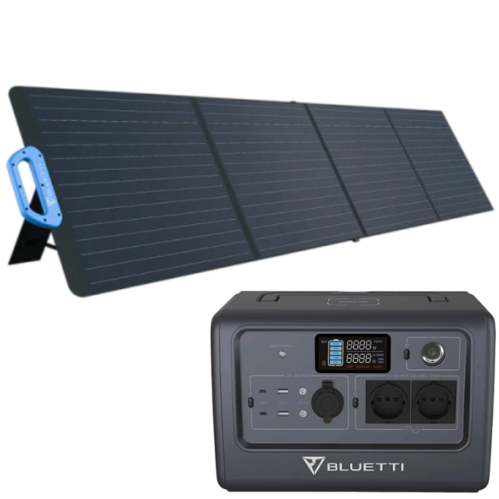 BLUETTI EB70 Powerstation-Set mit 200Wp Solarmodul BLUETTI EB70 Powerstation-Set mit 200Wp Solarmodul