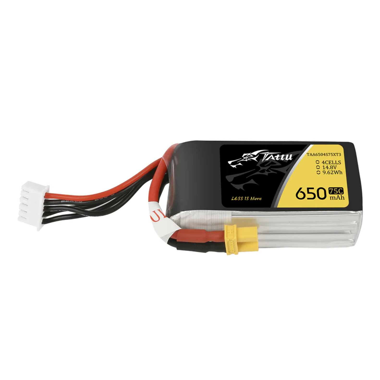Tattu 650mAh 14.8V 75C 4S1P Lipo Batterie mit XT30 Stecker TAA6504S75XT3 Tattu 650mAh 14.8V 75C 4S1P Lipo Batterie mit XT30 Stecker TAA6504S75XT3