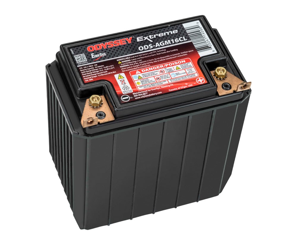 EnerSys ODS-AGM16CL (PC625) Odyssey 18Ah Motorradbatterie