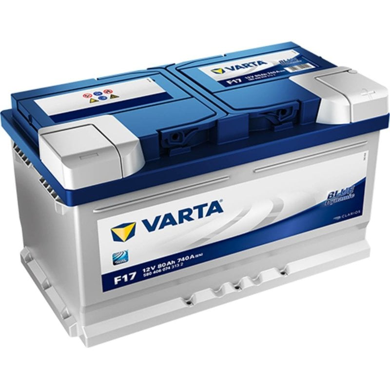  Varta F17 Blue Dynamic 580 406 074 Autobatterie 80Ah 
