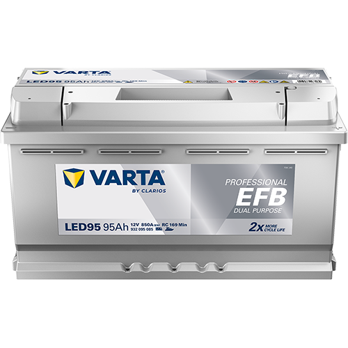 Varta LED95 Professional DP EFB 95AH Batterie Varta LED95 Professional DP EFB 95AH Batterie
