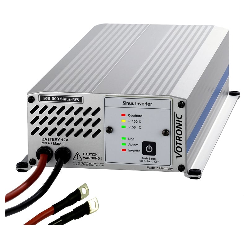 Votronic 3158 MobilPOWER SMI 600 NVS Sinus 12V 230V Wechselrichter