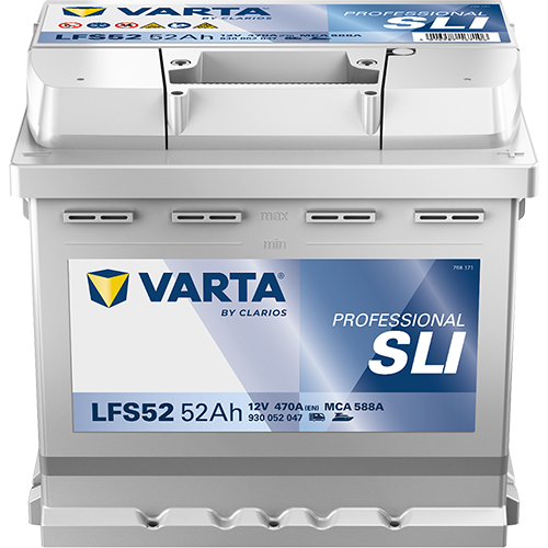 Varta LFS52 PROFESSIONAL SLI 930052047 52Ah