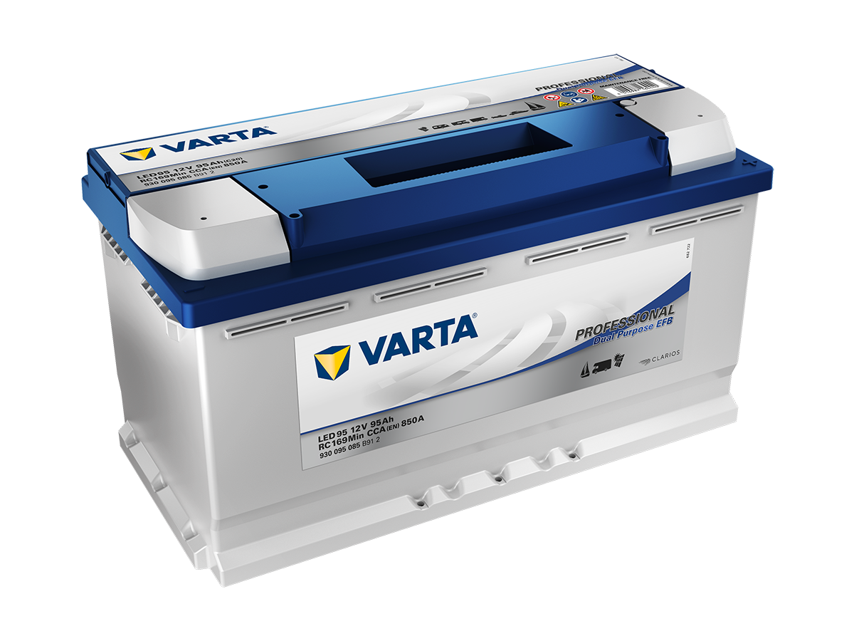 Varta LED95 Professional DP EFB 95AH battery