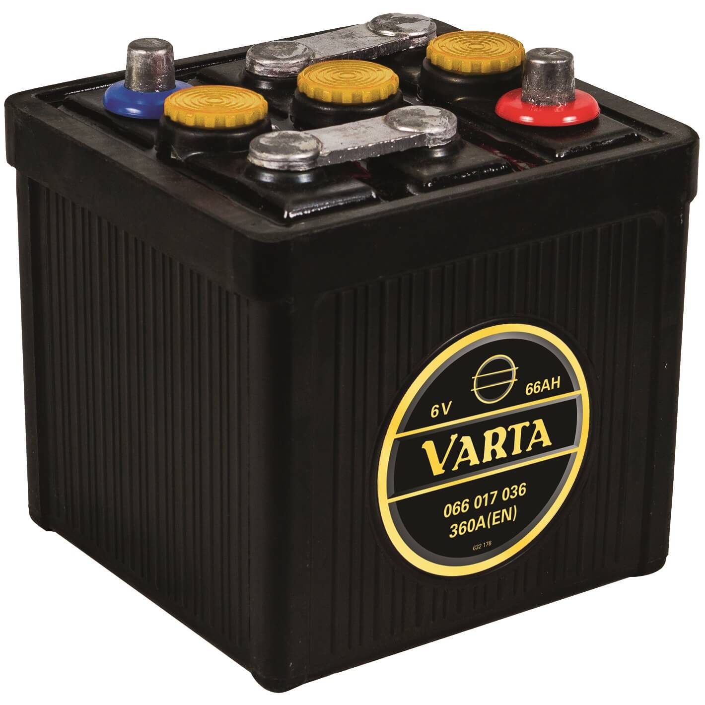 VARTA 066 017 036 Classic 6V Oldtimer-Batterie 66Ah