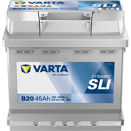 Varta B20 Dynamic SLI 545 413 040 Autobatterie 45Ah (Black Dynamic)