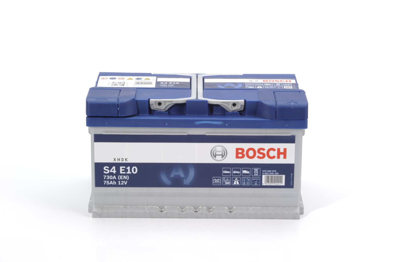 Bosch S4 E10 75Ah EFB Autobatterie 0 092 S4E 100