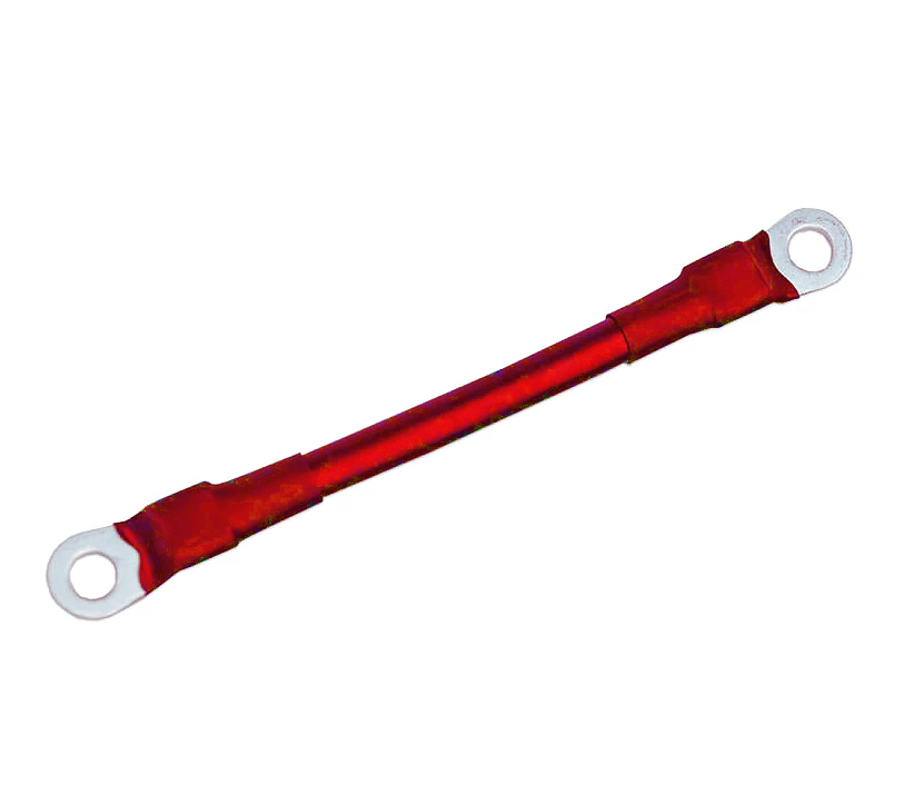 Batteriekabel-40cm-rot Batteriekabel mit beidseitig M8 Ösen 40cm