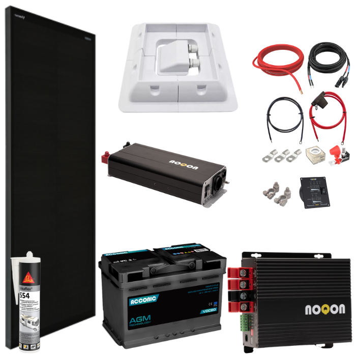 Wohnmobil Komplett-Set SMALL - mit AGM Batterie