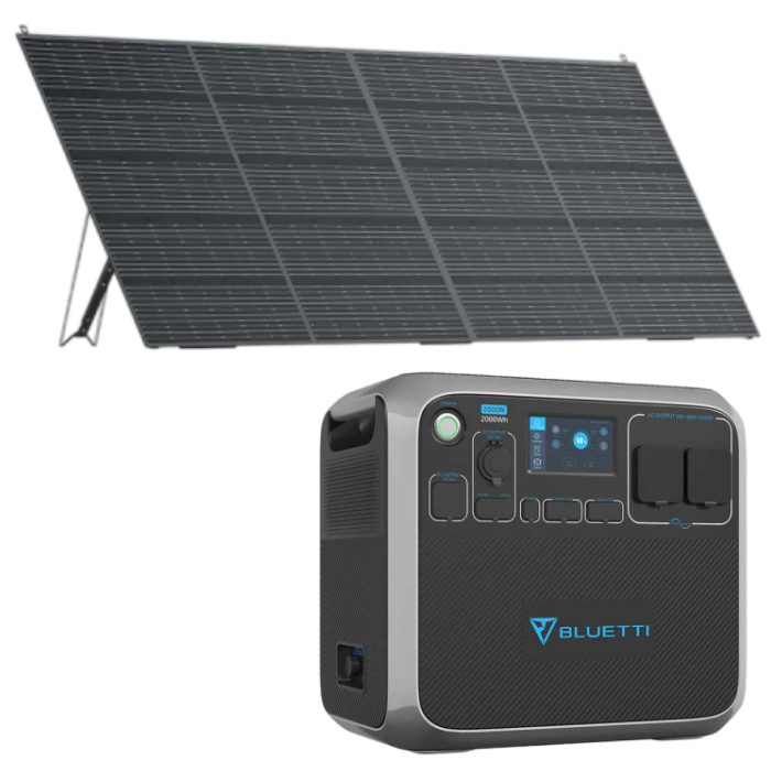 BLUETTI AC200P Powerstation-Set mit 420Wp Solarmodul BLUETTI AC200P Powerstation-Set mit 420Wp Solarmodul