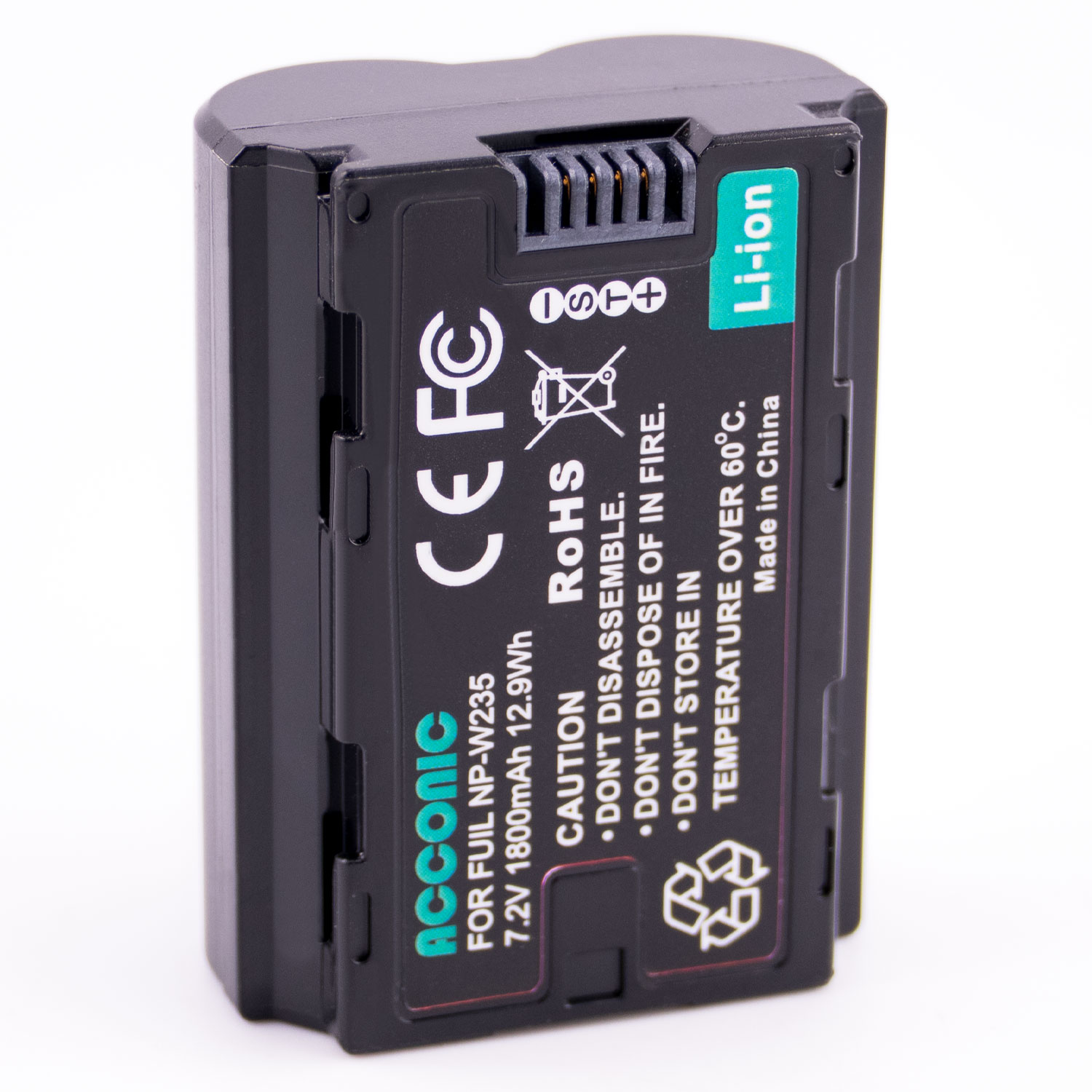 Acconic Photon Series NP-W235 Ersatz Akku für Fuji FinePix NP-W235 XT-4 Fujifilm