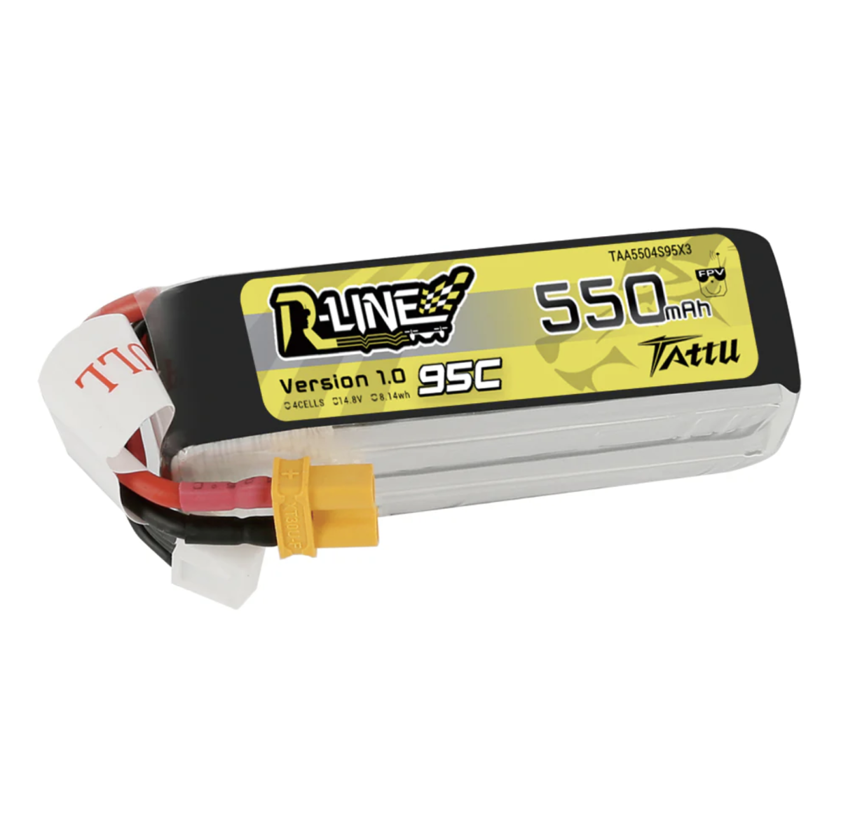 Tattu R-Line 550mAh 14.8V 4S1P 95C Lipo Batterie mit XT30 Stecker Tattu R-Line 550mAh 14.8V 4S1P 95C Lipo Batterie mit XT30 Stecker