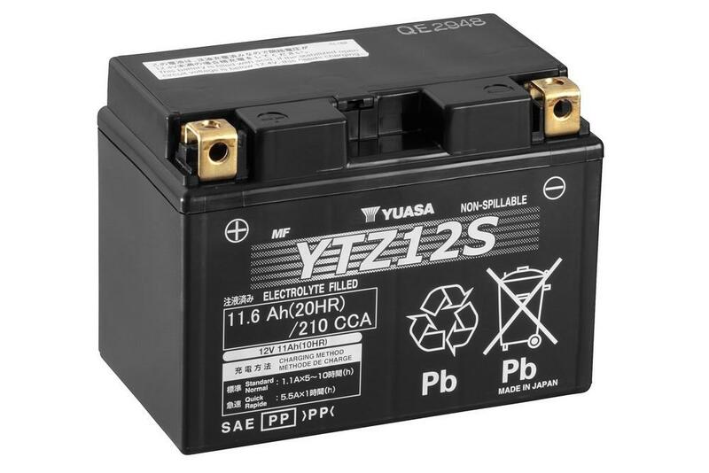 Yuasa YTZ12S AGM 11 Ah Motorradbatterie 12V (DIN 51120) Yuasa YTZ12S AGM 11 Ah Motorradbatterie 12V (DIN 51120)