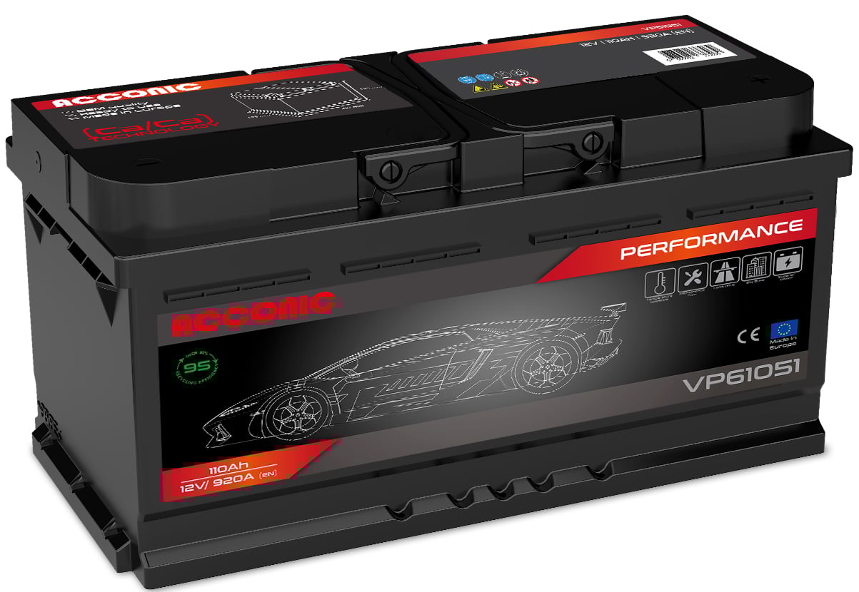Voltima VP61051 Perfomance 110Ah car battery 610 402 092