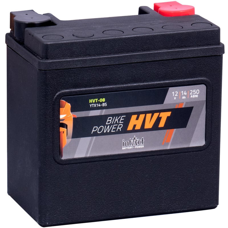 intact-bike-power-hvt-motorradbatterie-hvt-08-ytx14-bs-12ah-12v Intact HVT-08 Bike-Power HVT 14Ah Motorradbatterie (DIN 51214) YTX14-BS