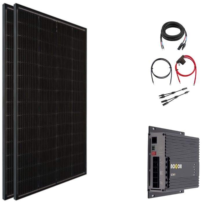Solaranlage 400W Basic-Set LARGE - ohne Batterie Solaranlage 400W Basic-Set LARGE - ohne Batterie