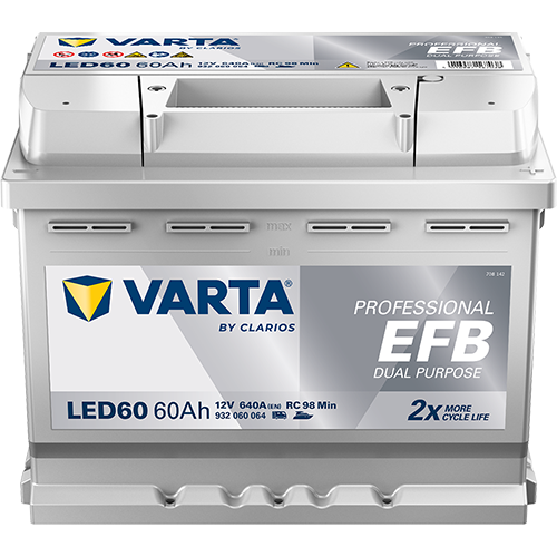 Varta LED60 Professional DP EFB 60AH Batterie Varta LED60 Professional DP EFB 60AH Batterie