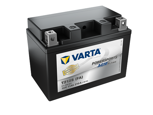 VARTA Powersports AGM ACTIVE YTX12-BS 10Ah motorcycle battery 12V (DIN 51012) VARTA Powersports AGM ACTIVE YTX12-BS 10Ah motorcycle battery 12V (DIN 51012)
