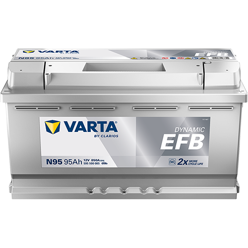 Varta N95 Dynamic EFB 595 500 085 Autobatterie 95Ah (Blue Dynamic) Varta N95 Dynamic EFB 595 500 085 Autobatterie 95Ah (Blue Dynamic)
