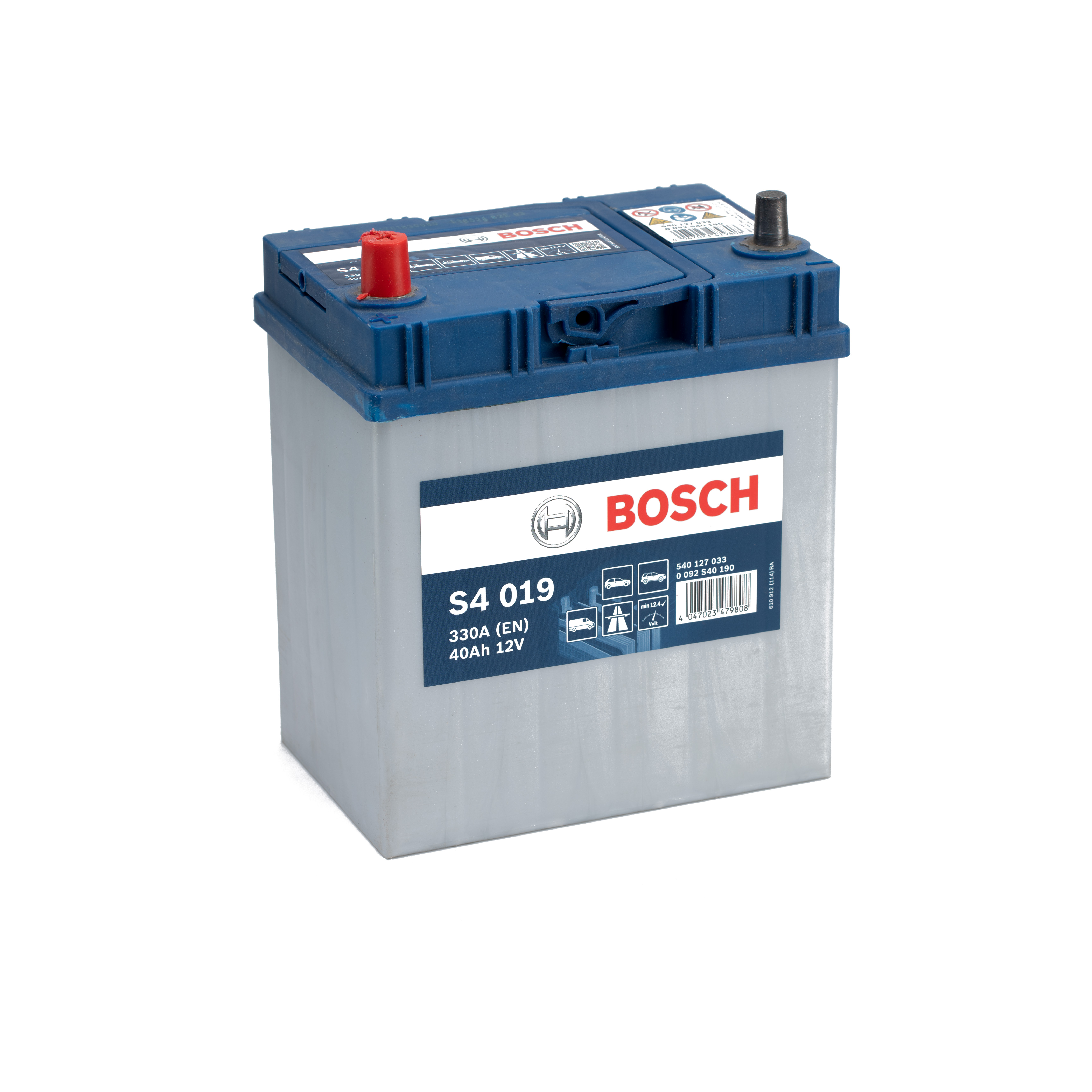Bosch S4 019 40Ah Autobatterie 540 127 033
