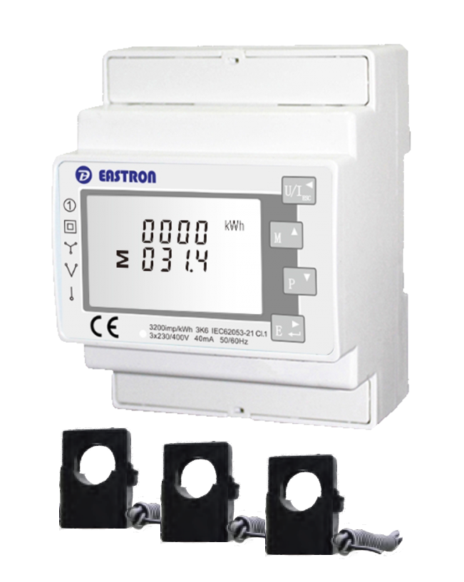 Growatt TPM-CT-E Stromzähler 3-phasig 100A Smart Meter Growatt TPM-CT-E Stromzähler 3-phasig 100A Smart Meter