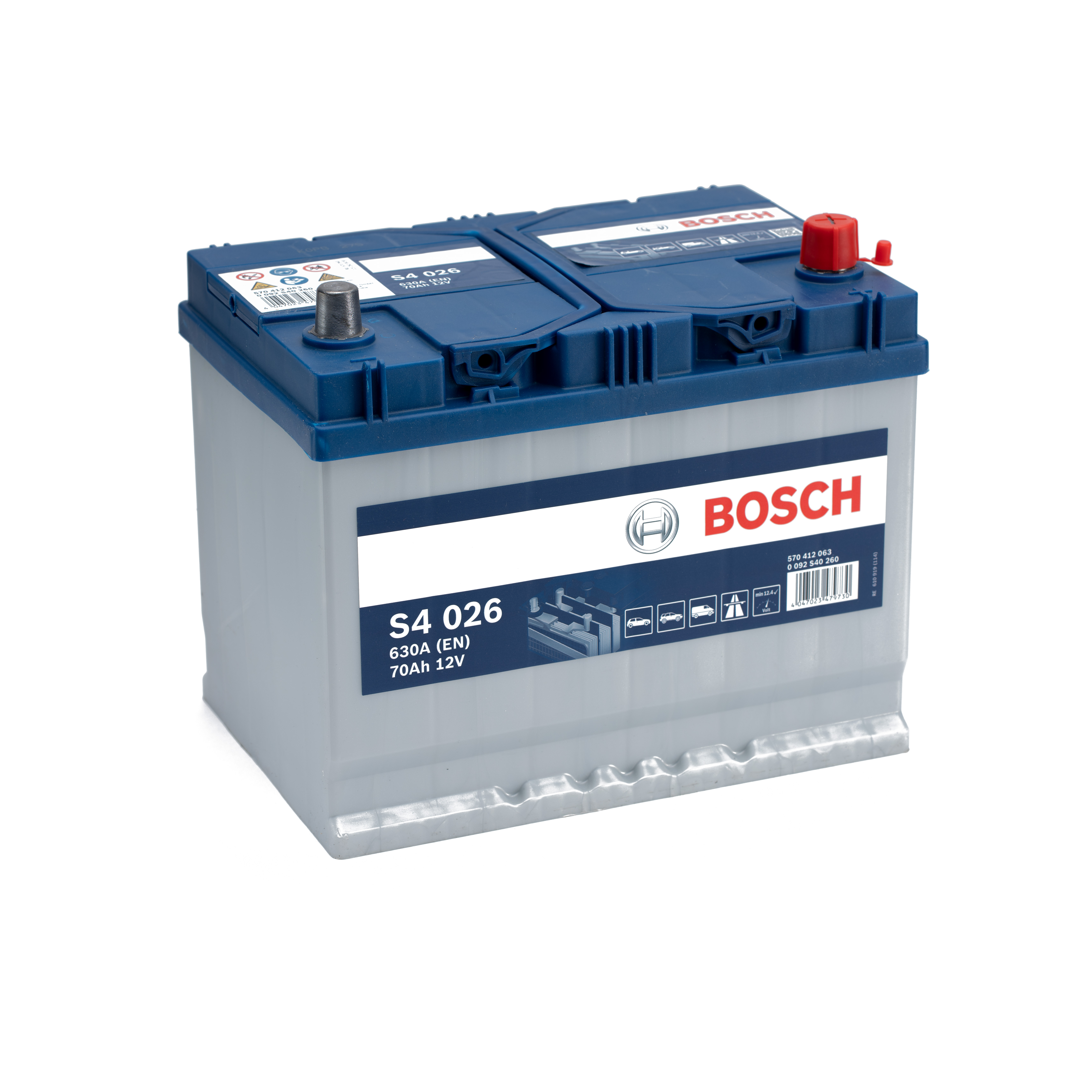 Bosch S4 026 70Ah car battery 570 412 063