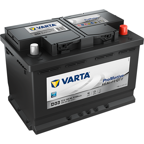 VARTA D33 ProMotive Heavy Duty 566 047 051 LKW-Batterie 66Ah