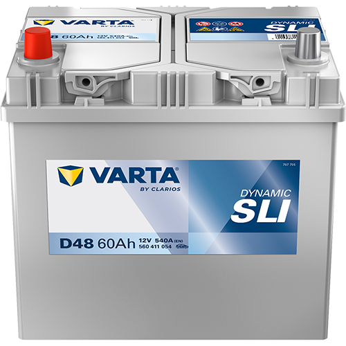 Varta D48 Dynamic SLI 560 411 054 Car battery 60Ah (Blue Dynamic) Varta D48 Dynamic SLI 560 411 054 Car battery 60Ah (Blue Dynamic)