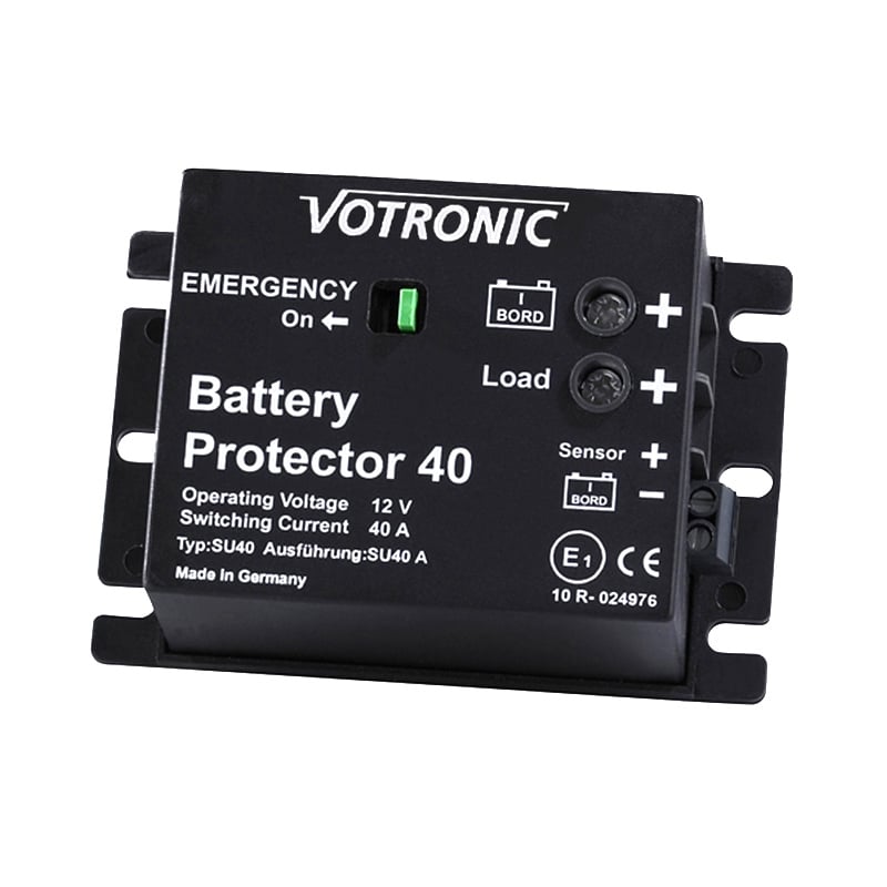 votronic-3075-battery-protector-40a-12v-batteriewachter-uberspannungsschutz-8-15-007510 Votronic 3075 Battery Protector 40A 12V battery monitor overvoltage protection