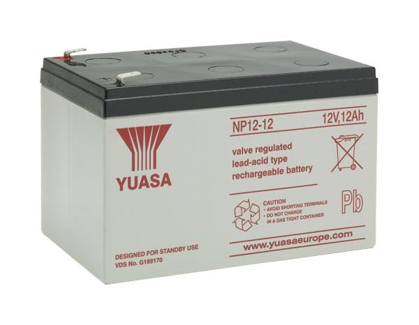 Yuasa NP12-12 12V 12Ah USV-Batterie Yuasa NP12-12 12V 12Ah USV-Batterie
