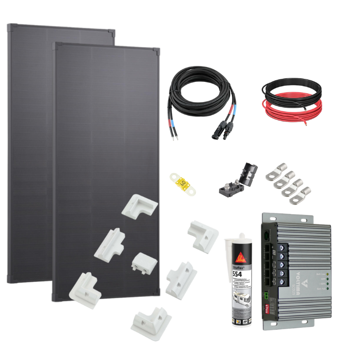 Wohnmobil SOLAR Set ohne Batterie - MEDIUM