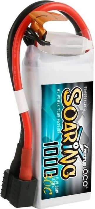 Gens ace Soaring 1000mAh 11,1V 30C 3S1P Lipo Akkupack mit EC3/XT60/T-Stecker Gens ace Soaring 1000mAh 11,1V 30C 3S1P Lipo Akkupack mit EC3/XT60/T-Stecker