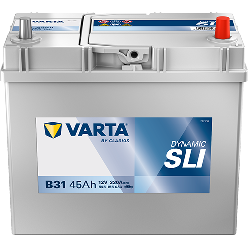 Varta B31 Dynamic SLI 545 155 033 Autobatterie 45Ah (Blue Dynamic)