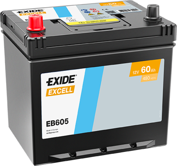 Exide EB605 Excell 60Ah car battery Exide EB605 Excell 60Ah car battery