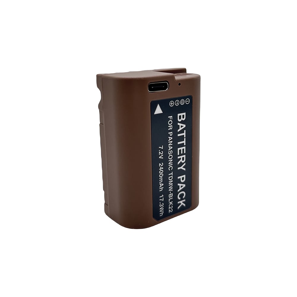 Acconic Akku mit USB-C Input für Panasonic DMW-BLK22E DMW-BLK22 DC-S5 G9 GH5 GH5S GH6 Acconic Akku mit USB-C Input für Panasonic DMW-BLK22E DMW-BLK22 DC-S5 G9 GH5 GH5S GH6