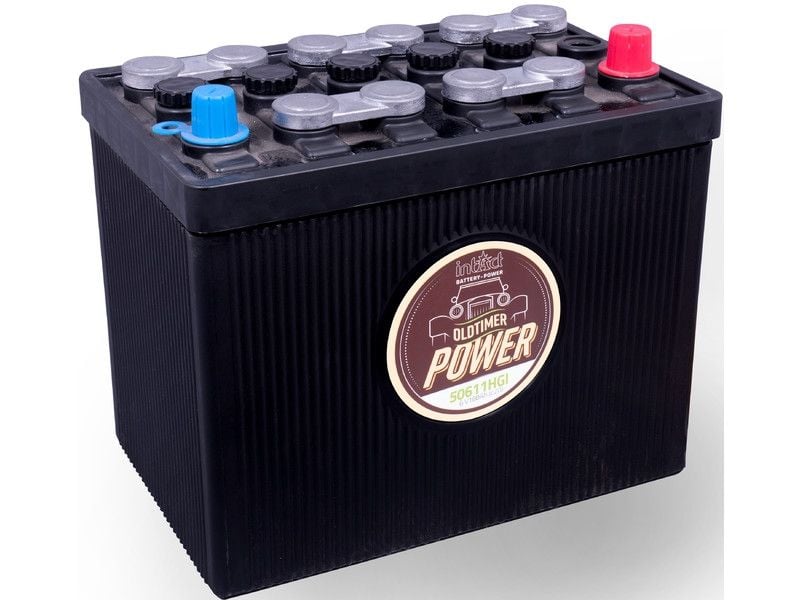 Intact Oldtimer-Power 60Ah 12V Oldtimerbatterie 56011HGI ohne Batteriesäure Intact Oldtimer-Power 60Ah 12V Oldtimerbatterie 56011HGI ohne Batteriesäure
