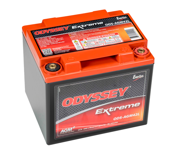 EnerSys ODS-AGM42L (PC1200) Odyssey 42Ah Motorradbatterie EnerSys ODS-AGM42L (PC1200) Odyssey 42Ah Motorradbatterie