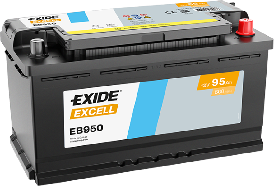Exide EB950 Excell 95Ah Autobatterie 595 402 080 Exide EB950 Excell 95Ah Autobatterie 595 402 080