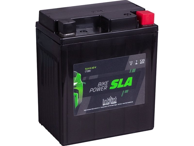 Intact SLA12-8Z-V Bike-Power SLA 7Ah Motorradbatterie (DIN 50614) Intact SLA12-8Z-V Bike-Power SLA 7Ah Motorradbatterie (DIN 50614)